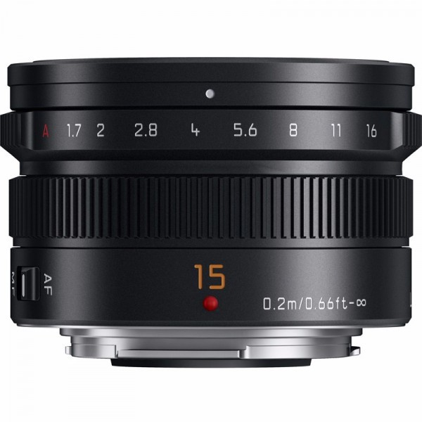 Объектив Panasonic Summilux 15mm f/1.7 Asph DG (H-X015E-K)