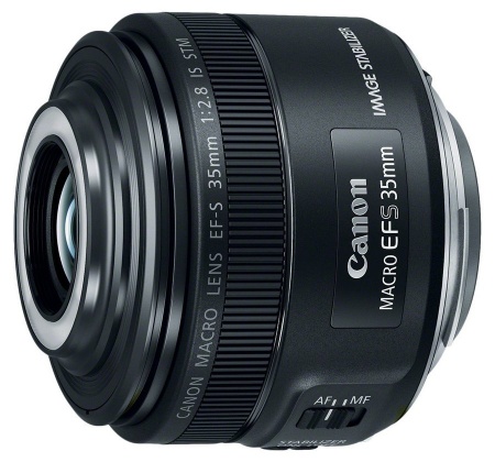 Объектив Canon EF-S 35mm f/2.8 IS STM macro LED