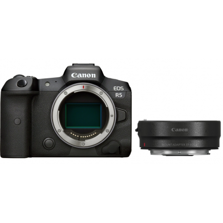 Фотоаппарат Canon EOS R5 Body + Adapter EF-EOS R