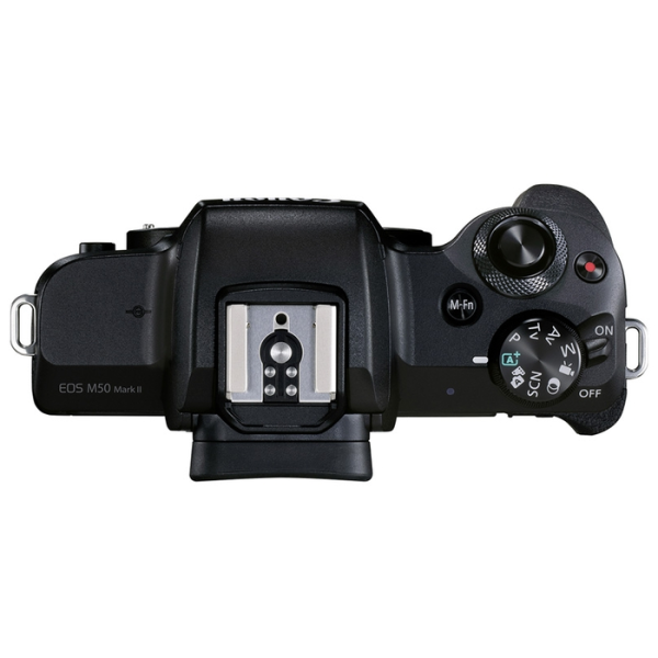 Фотоаппарат Canon EOS M50 Mark II Kit черный 15-45mm IS STM