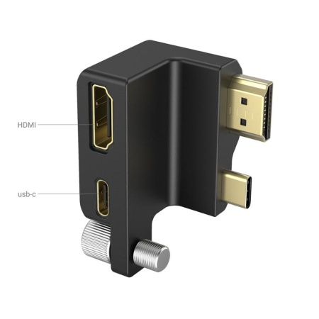 SmallRig 3289 Угловой адаптер разъема HDMI / Type-C Right-Angle Adapter для BMPCC 6K Pro