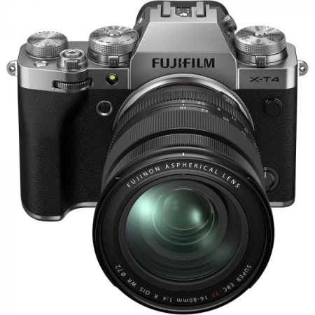 Фотоаппарат Fujifilm X-T4 Kit XF16-80 F4 R OIS WR серебро