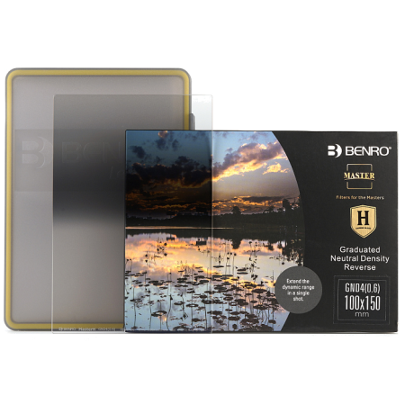 Benro Master Harden Series Reverse-edged graduated ND GND4 (0.6) светофильтр градиентный 100x150 мм