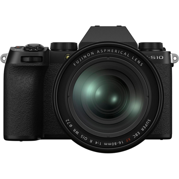 Фотокамера Fujifilm X-S10 Kit Fujifilm XF 16-80mm f/4 R OIS WR черный