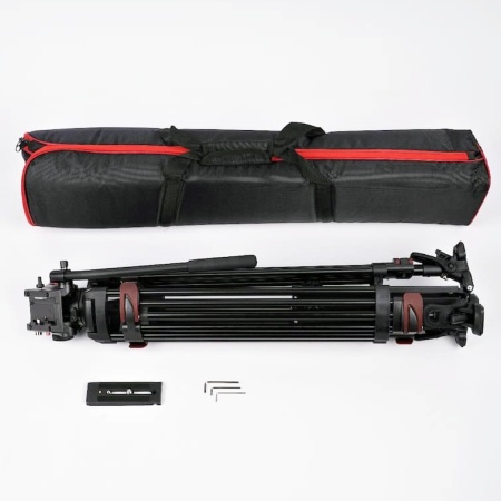 Профессиональный штатив FST TH609A с видеоголовой