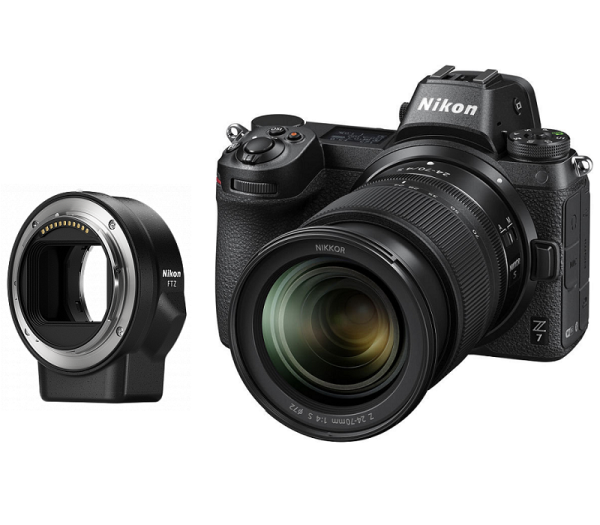 Фотоаппарат Nikon Z 7 Kit + объектив 24-70/4 S + переходник FTZ