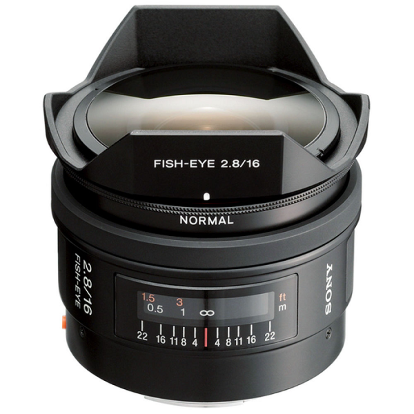 Объектив Sony 16mm f/2.8 Fisheye (SAL-16F28)