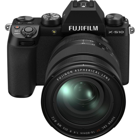 Фотокамера Fujifilm X-S10 Kit Fujifilm XF 16-80mm f/4 R OIS WR черный