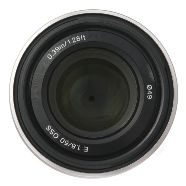 Объектив Sony 50mm f/1.8 OSS (SEL-50F18) серебристый
