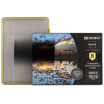 Benro Master Harden Series Center-edged graduated ND GND8 (0.9) светофильтр градиентный 100х150 мм