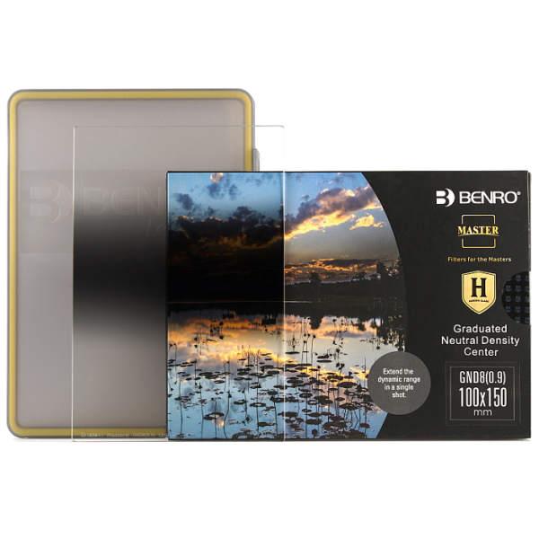 Benro Master Harden Series Center-edged graduated ND GND8 (0.9) светофильтр градиентный 100х150 мм