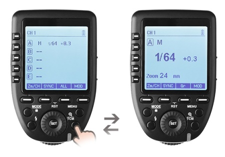 Пульт-радиосинхронизатор Godox Xpro-S TTL для Sony