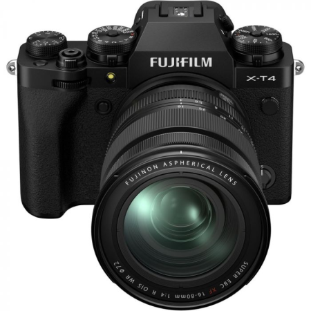 Фотоаппарат Fujifilm X-T4 Kit XF16-80 F4 R OIS WR черный