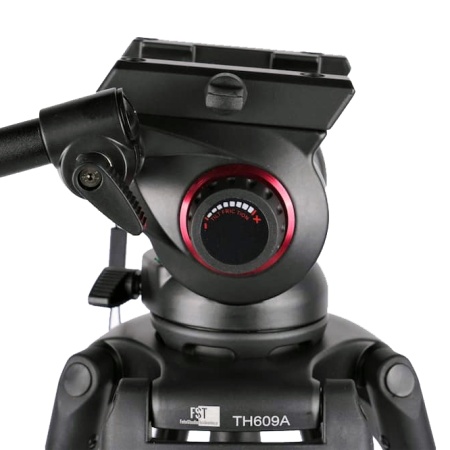 Профессиональный штатив FST TH609A с видеоголовой