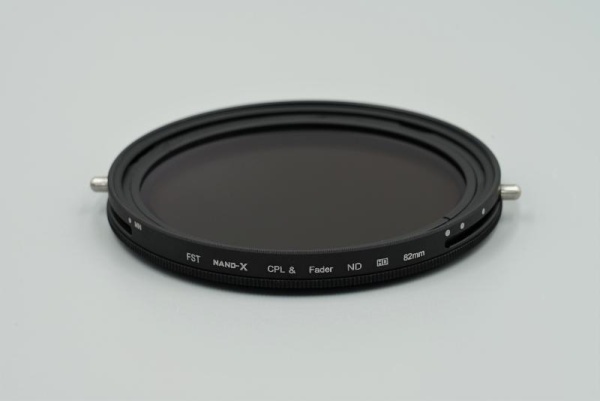Нейтральный + поляризационный фильтр переменной плотности FST 82mm NANO-X CPL+VARI-ND