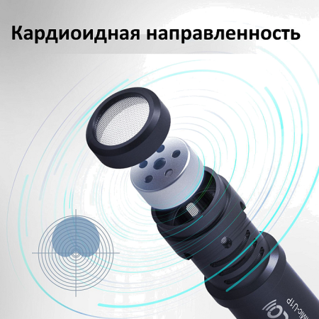 Микрофон SYNCO MMic-U1L Lightning направленный микрофон для смартфона