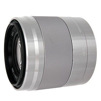Объектив Sony 50mm f/1.8 OSS (SEL-50F18) серебристый