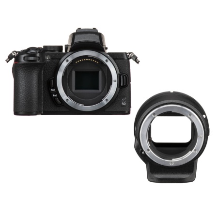 Фотоаппарат беззеркальный Nikon Z50 Body + Adapter FTZ