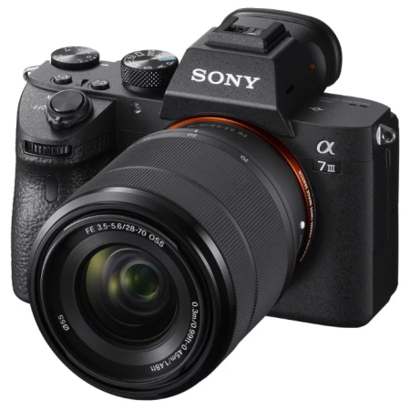 Фотоаппарат Sony Alpha ILCE-7M3 Kit черный FE 28-70mm F3.5-5.6 OSS