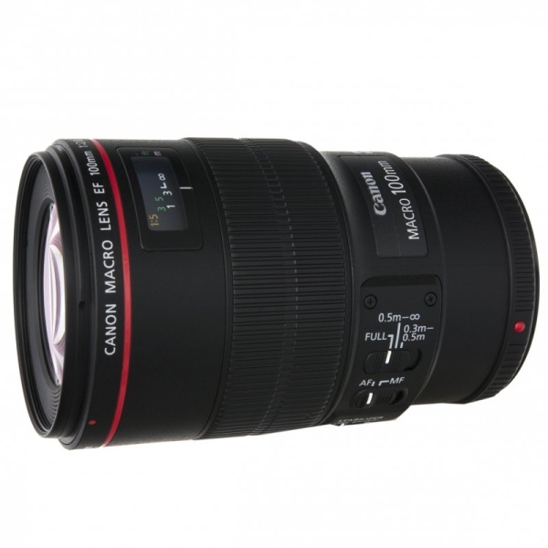 Объектив Canon EF 100 mm F/2.8L Macro IS USM Объектив Canon EF 100 mm F/2.8L Macro IS USM