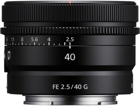 Объектив Sony 40mm f/2.5 G (SEL40F25G)