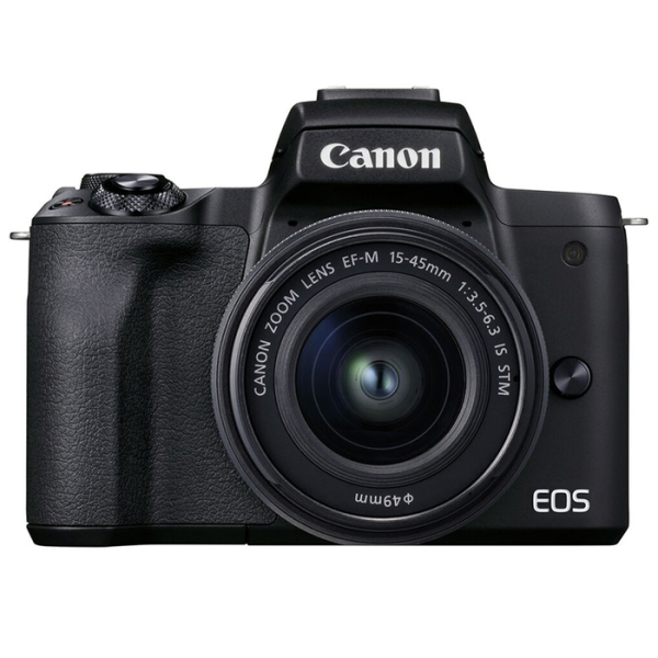 Фотоаппарат Canon EOS M50 Mark II Kit черный 15-45mm IS STM