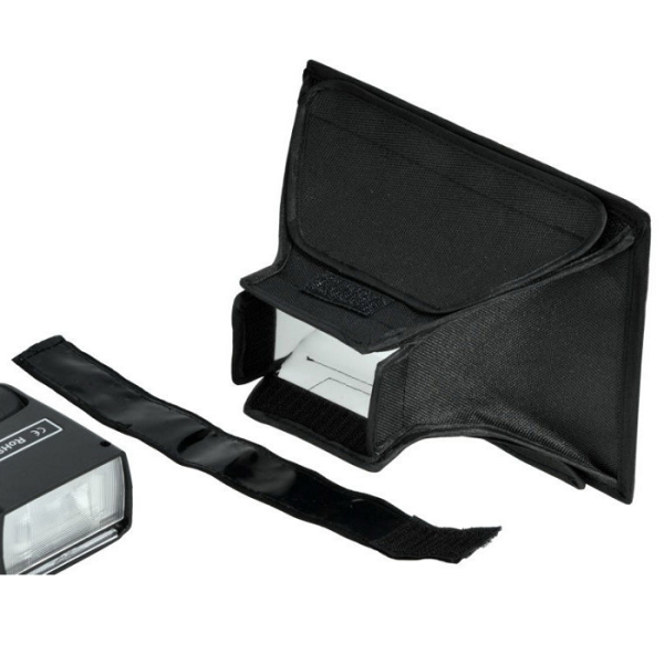 Софтбокс Grifon SB 1520 - 15х20см для накамерных фотовспышек (крепление-лента)