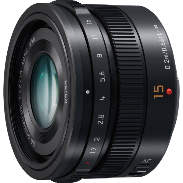 Объектив Panasonic Summilux 15mm f/1.7 Asph DG (H-X015E-K)
