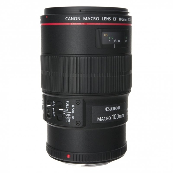 Объектив Canon EF 100 mm F/2.8L Macro IS USM Объектив Canon EF 100 mm F/2.8L Macro IS USM