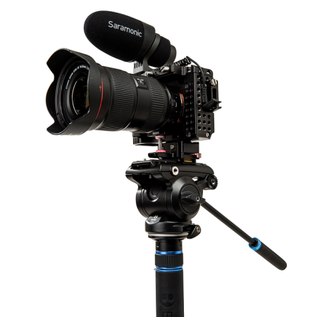 Видеомонопод Benro MCT38AFS4PRO Hi-Hat Connect с видеоголовой