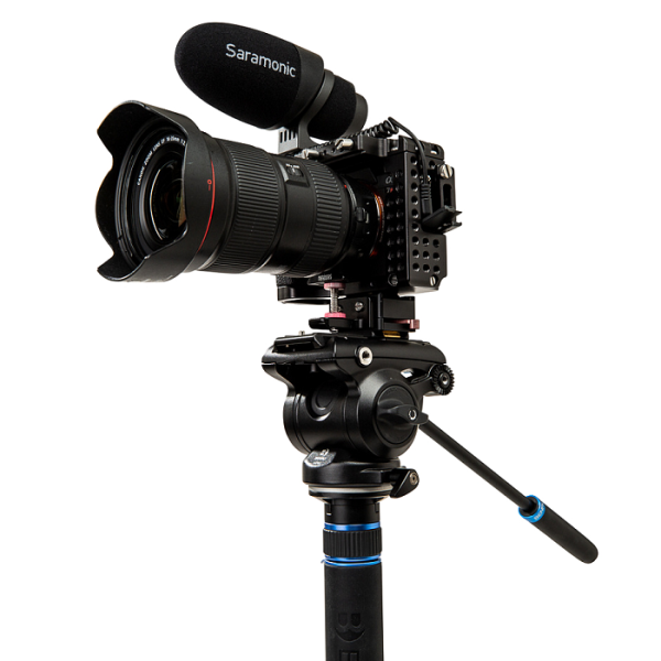 Видеомонопод Benro MCT38AFS4PRO Hi-Hat Connect с видеоголовой