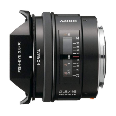Объектив Sony 16mm f/2.8 Fisheye (SAL-16F28)