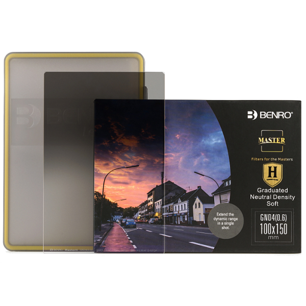 Benro Master Harden Series Soft-edged graduated ND GND4 (0.6) светофильтр градиентный 100х150 мм