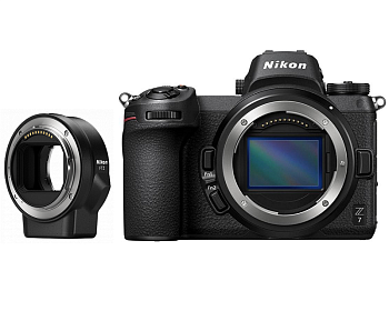 Фотоаппарат Nikon Z 7 Body черный + FTZ-адаптер